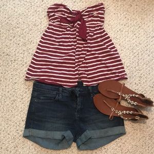 Hollister Strapless Top